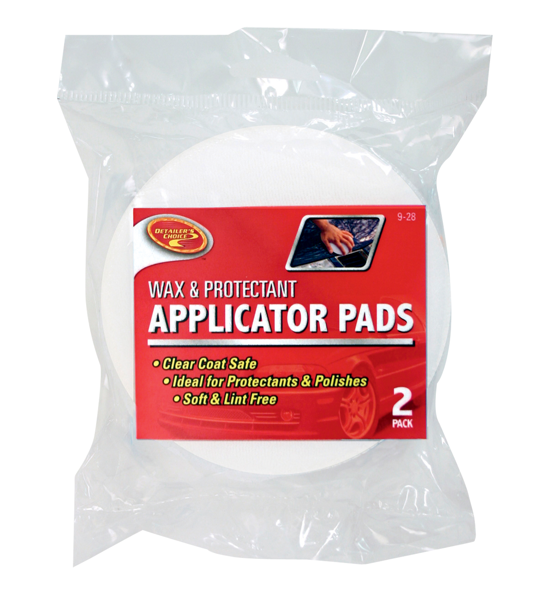 Detailer's Choice Microfiber Applicator Pad With Hand Pocket - Perfect For Wax, Polish & More - View #4